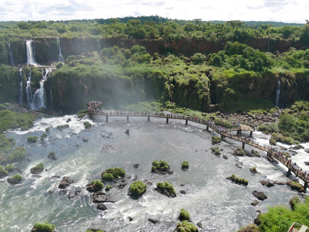 Iguazu Wasserfälle Brasilien